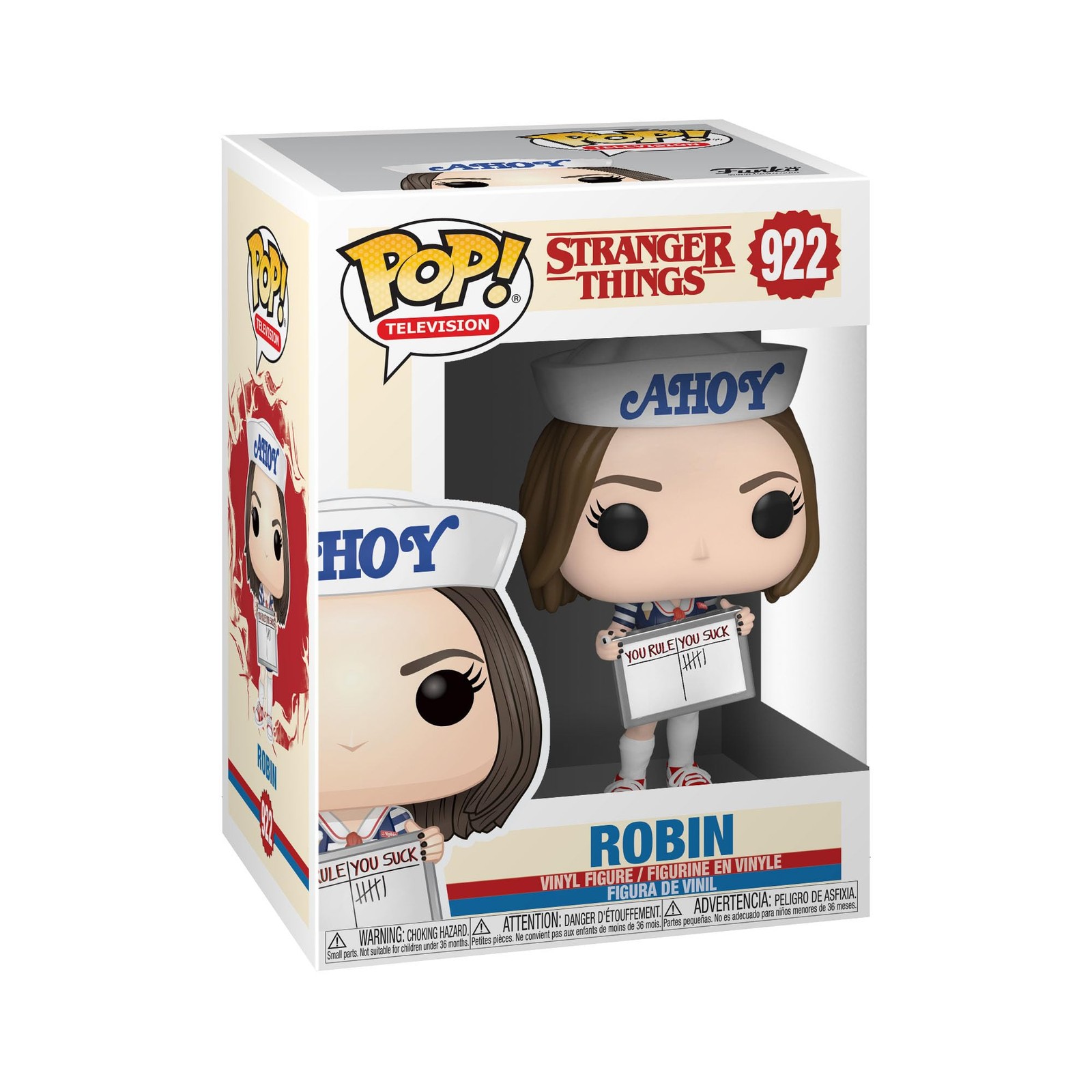 Funko Pop! TV: Stranger Things-Robin- Figura in Vinile da Collezione pMb0