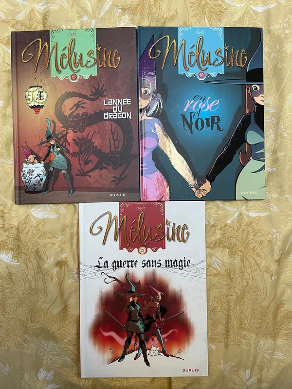 Lot 3 BD Mélusine 25/26/27
