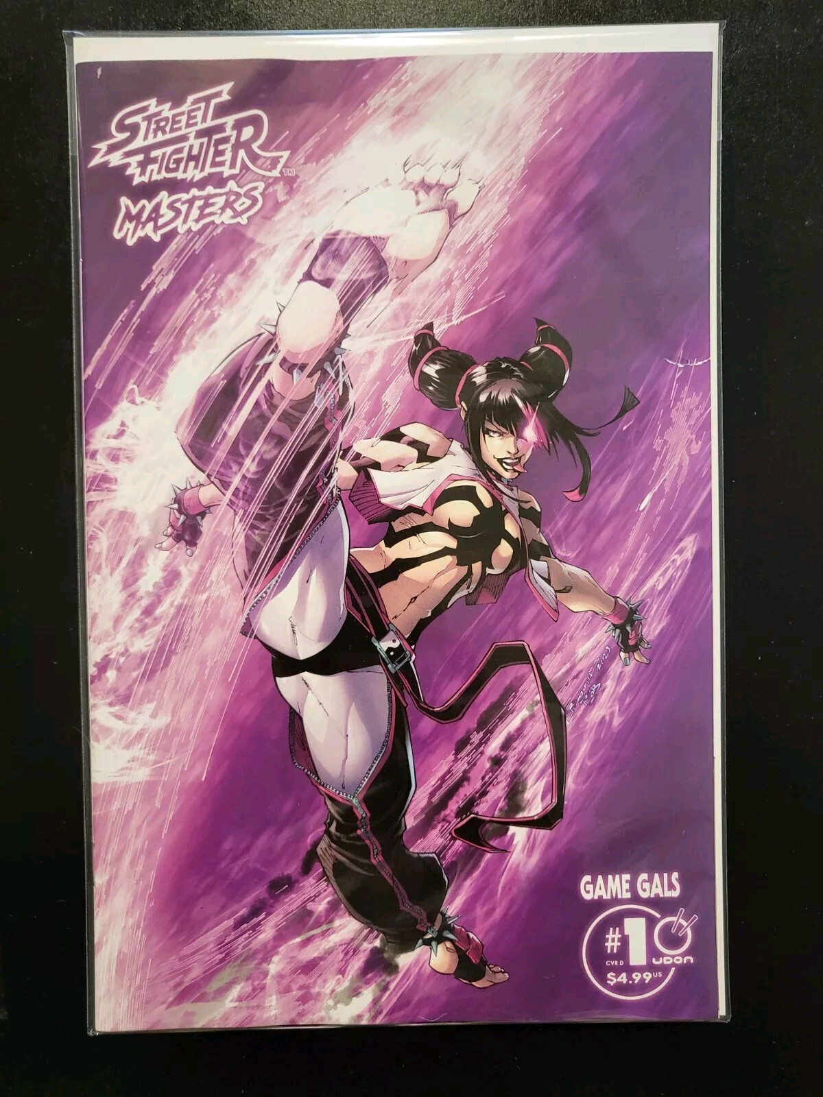 STREET FIGHTER MASTERS: GAME GALS #1 - BREET BOOTH 1:5 VARIANT - UDON