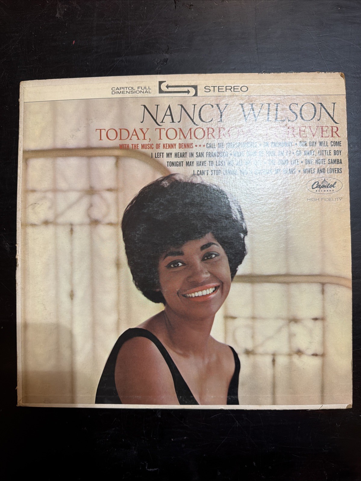 Nancy Wilson Today Tomorrow Forever Vinyl LP Stereo Capitol ST 2082 1964 VG+