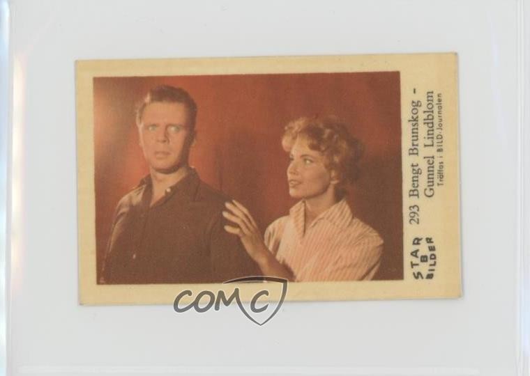 1962 Dutch Gum Star Bilder B Food Issue Bengt Brunskog Gunnel Lindblom #293 1b9b