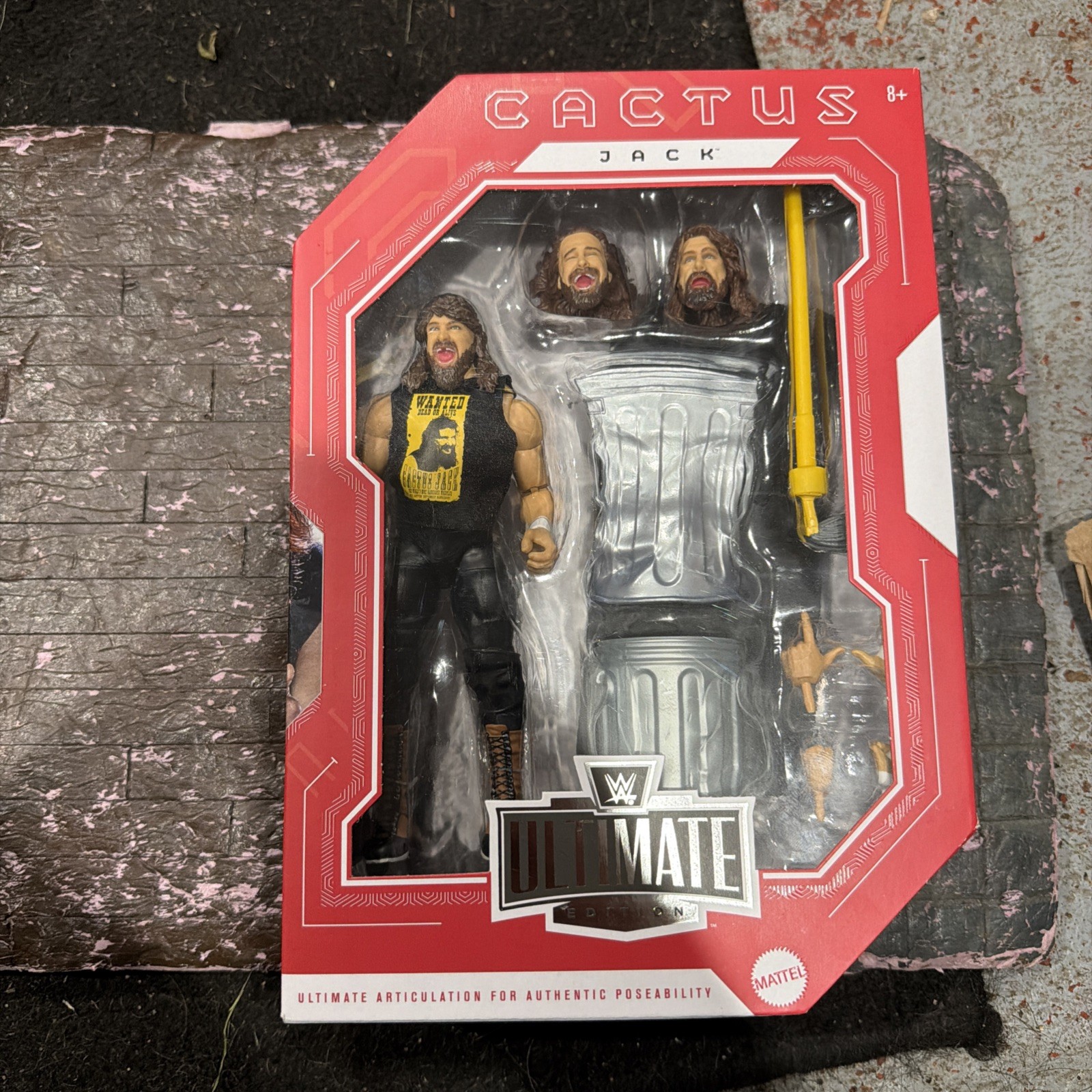 Mattel WWE Ultimate Edition Monday Night War Modellino Cactus Jack