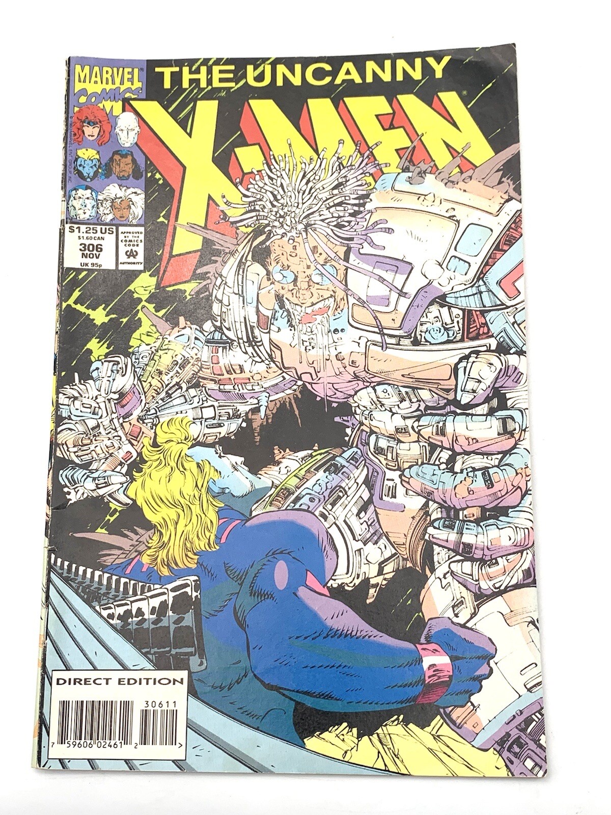 Uncanny X-Men #306 FN (1993) - Mortal Coils - John Romita Jr Cover 