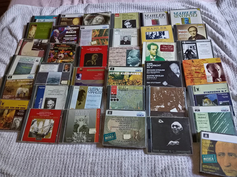 Gustav Mahler CD 77 Items (103 CDS)