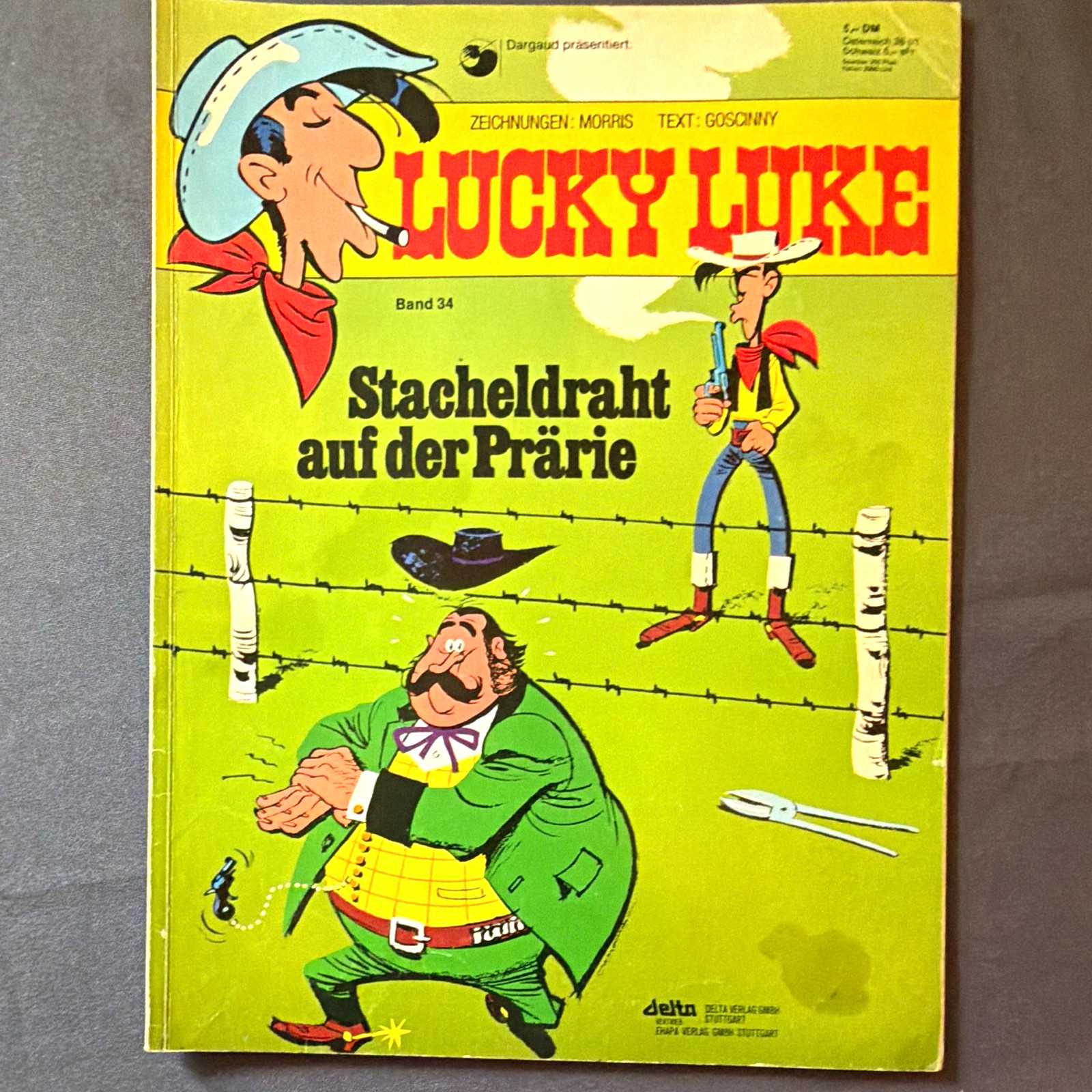 Lucky Luke - Filo spinato nella prateria - Volume 34 - Morris & Goscinny