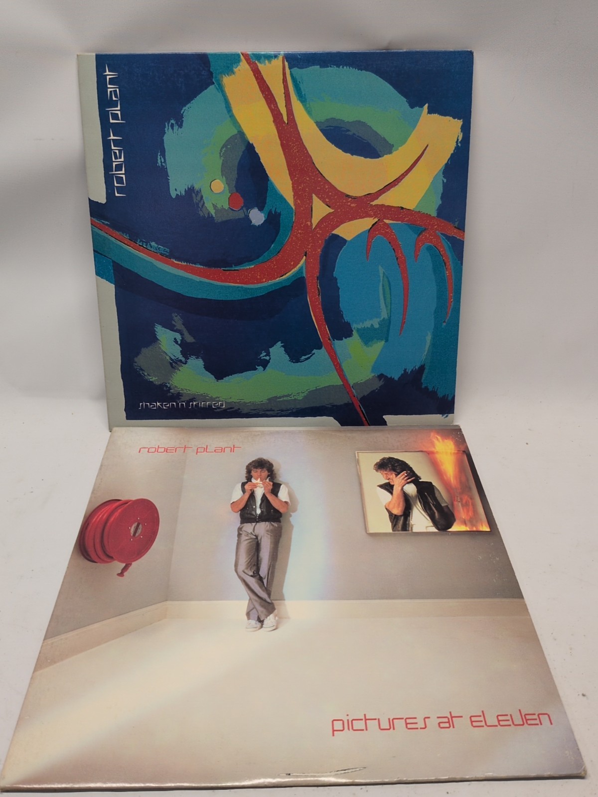 Robert Plant - 2 LP Lot - Pictures at Eleven & Shaken N Stirring