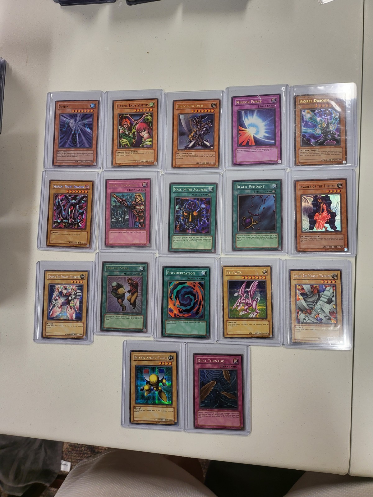 Yu-Gi-Oh 2002 Lotto Buster Blader 1° Edizione Mirror Force Holo