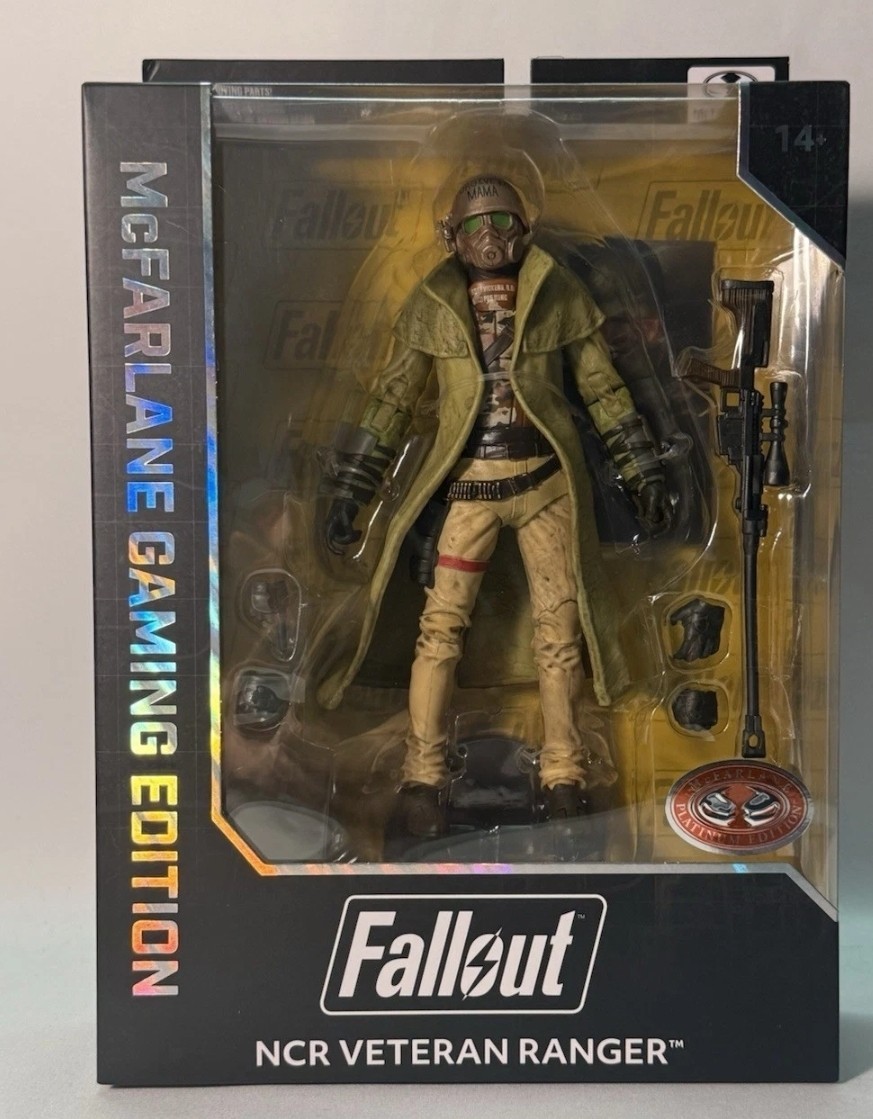 McFarlane Toys Fallout NCR Veteran Ranger Action Figure Gaming Edition 14+