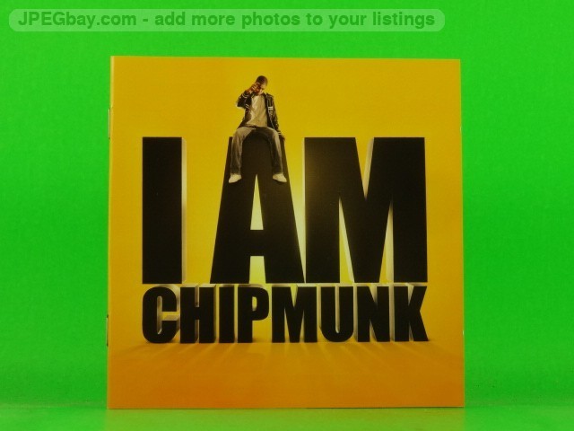 CHIPMUNK I AM (600) 13 Track CD Album Picture Sleeve SONY