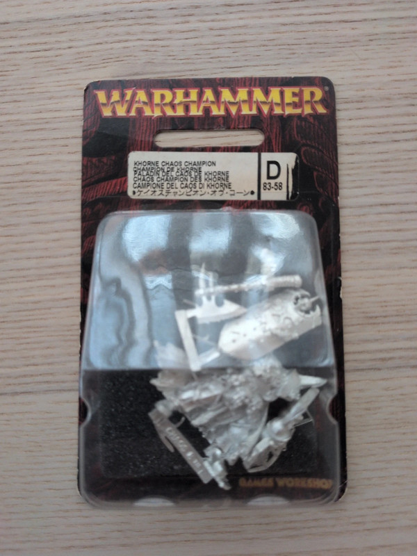 Khornr Chaos Champion Warhammer Fantasy/TOW