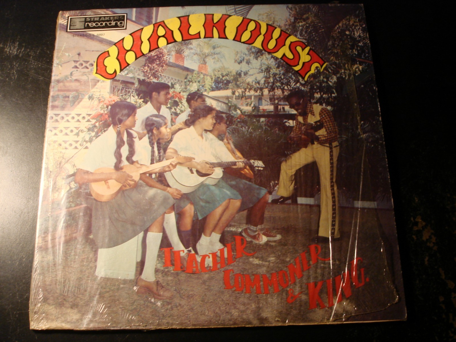MIGHTY CHALKDUST TEACHER COMMONER AND KING LP RECORD