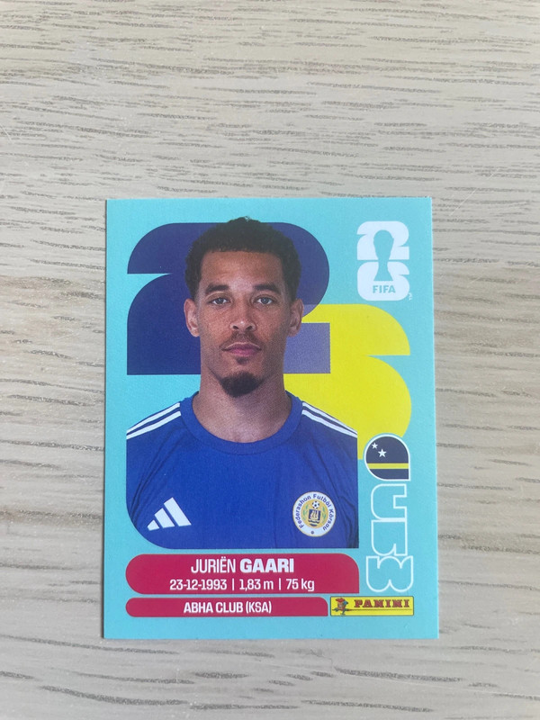 Carte Panini FIFA World Cup 2026 – CUW 5