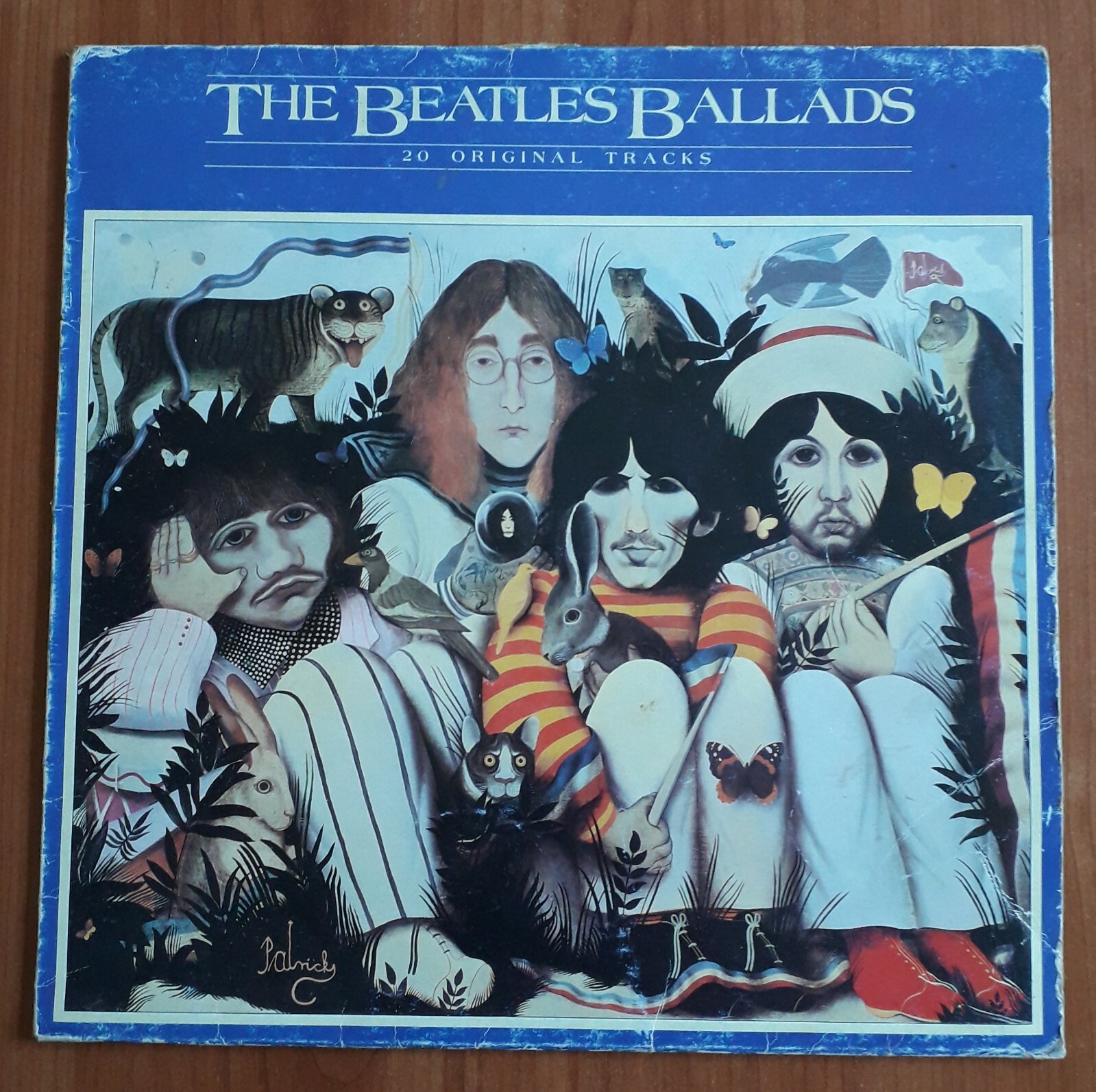 THE BEATLES BALLADS - LP DISCO VINILE 33 - Emi/Parlophone 1980 MADE IN ITALY