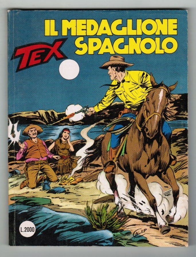 TEX GIGANTE N. 364 - IL MEDAGLIONE SPAGNOLO - LIRE 2000