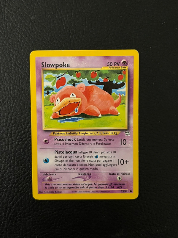 Carta Pokémon Slowpoke 73/111