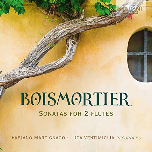 Fabiano Martignago - Boismortier Sonatas For 2 Flu - Vinyl Record - Q842z