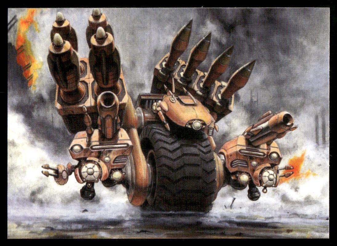 Robot Machine 2001 Promo Card #2 (NM)