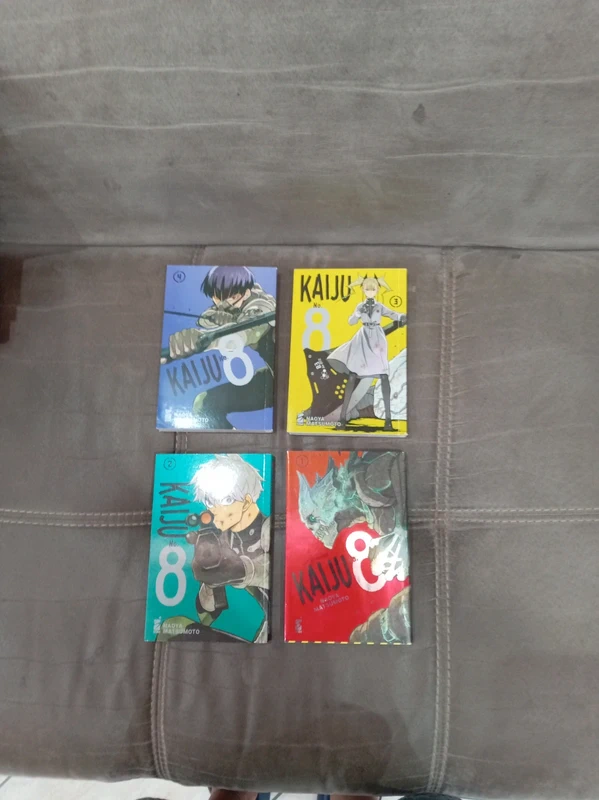 kaiju n. 8 manga 1,2,3,4