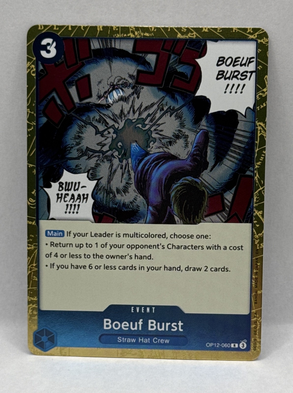 Boeuf Burst OP12-060 Legacy of the Master Foil