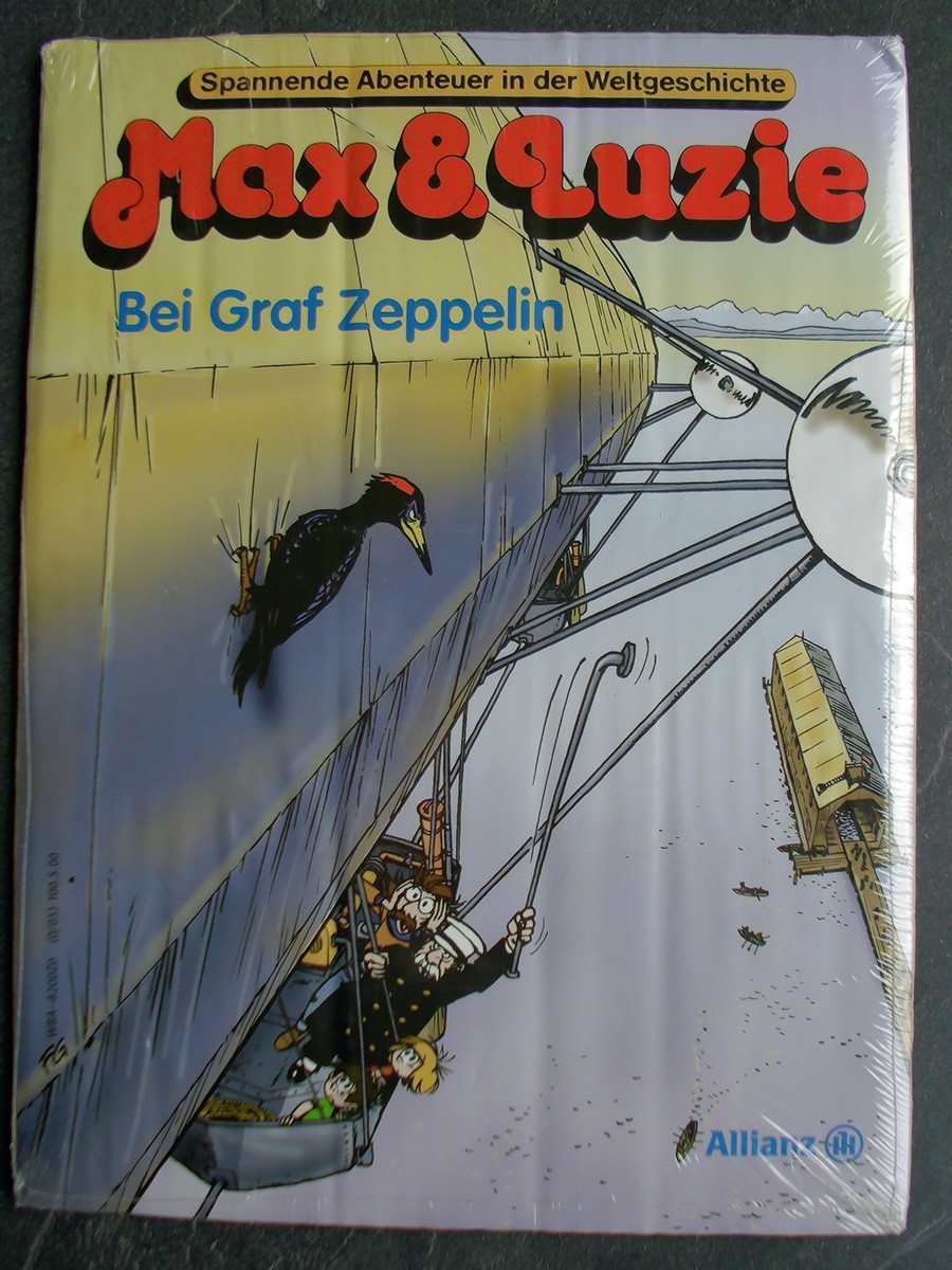 Max & Luzie Allianz fumetto pubblicitario, puzzle in confezione originale, mai usato, Franz Gerg