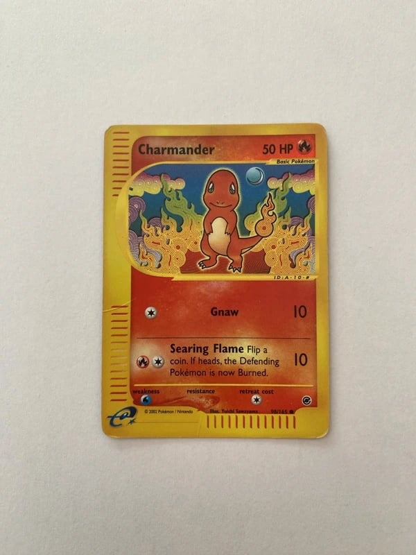 Charmander 98/165 Reverse Holo Expedition WOTC 2002 Pokemon Card e-Series Common