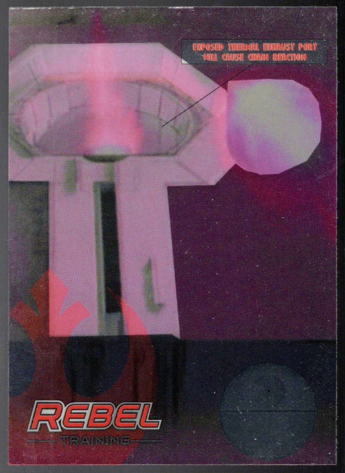 2014 Star Wars Chrome Perspectives "ADDESTRAMENTO RIBELLE" Scheda #4...DEATH STAR