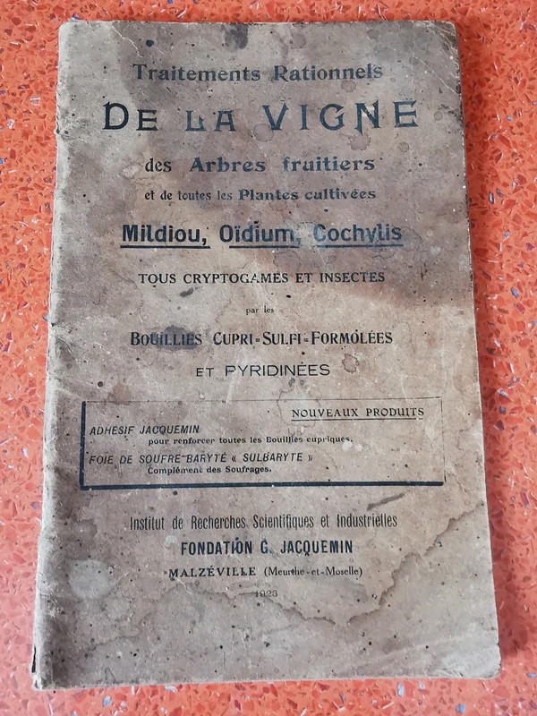 Traitement rationnels de la vigne