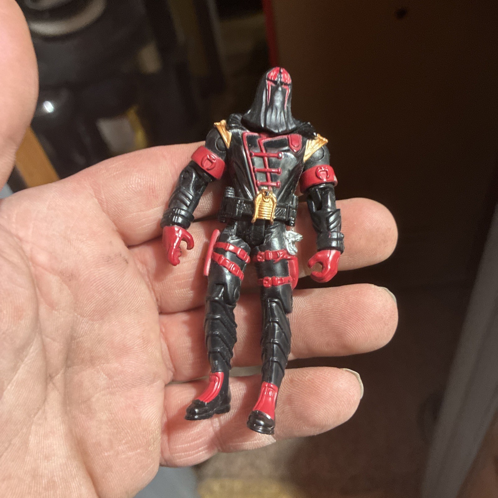 G.I. JOE ACTION FIGURE    2002 Cobra Commander V12