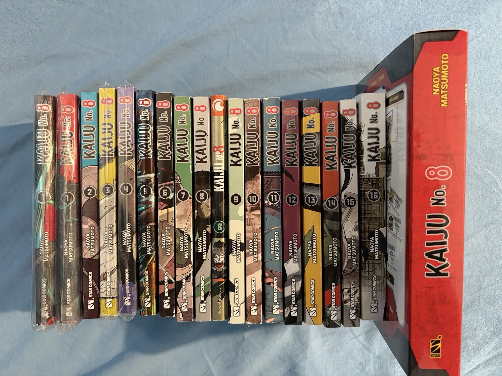Star Comics Kaiju No. 8 lotto manga completo 1-16 Italiano Naoya Matsumoto