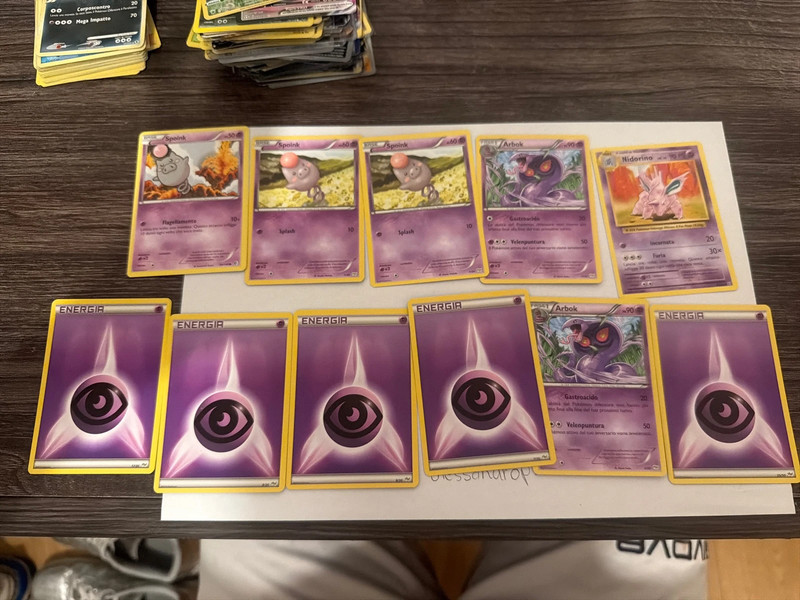 Lotto carte pokemon Ita Near Mint
