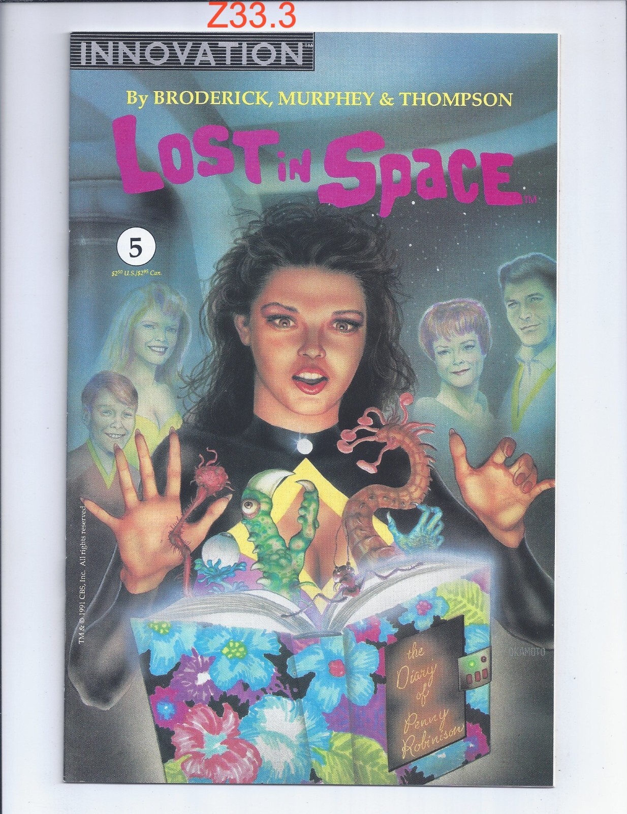 Lost in Space #5 1991 Innovazione VF/NM z333