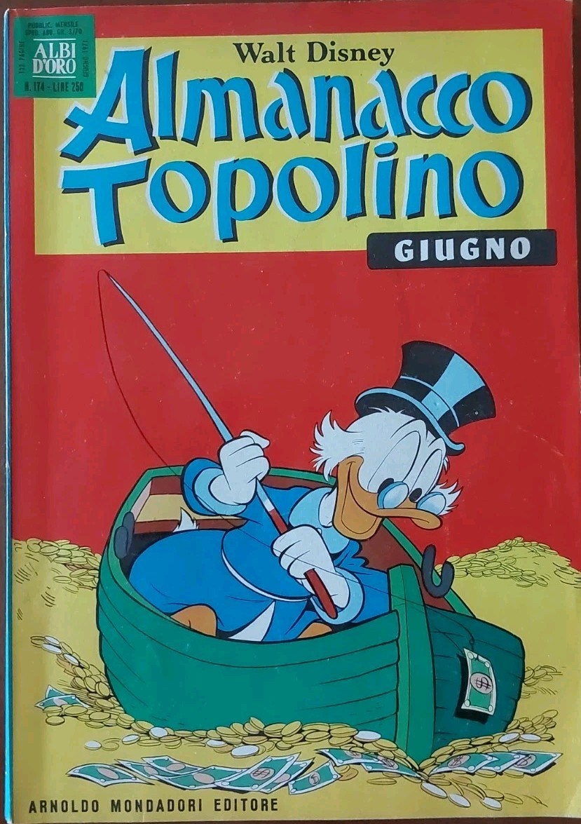 1971 Almanacco Topolino N. 174