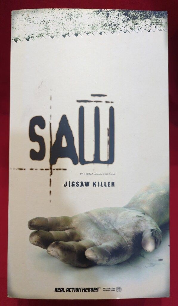 Medicom Toy RAH 363 SAW Jigsaw Killer Modellino Real Action Heroes Gamba Danneggiata