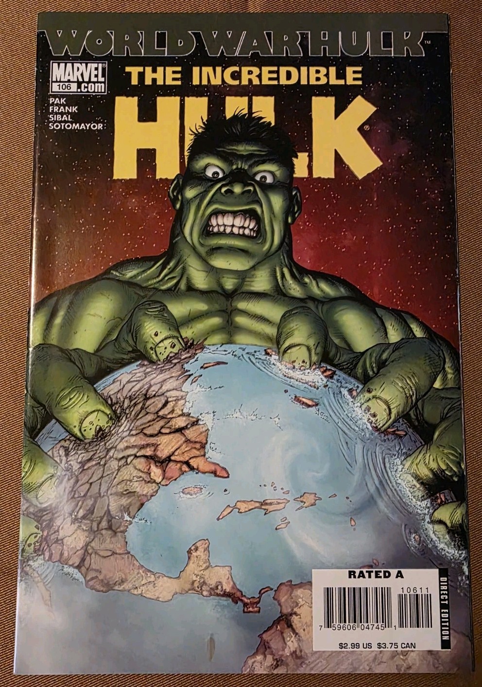 L'Incredibile Hulk #106 (2007) Edizione Diretta 