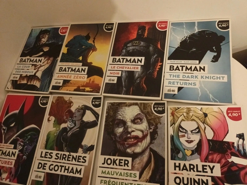 Méga lot 8 Batman Gotham éditions Fnac – Joker + Harley Quinn – DC