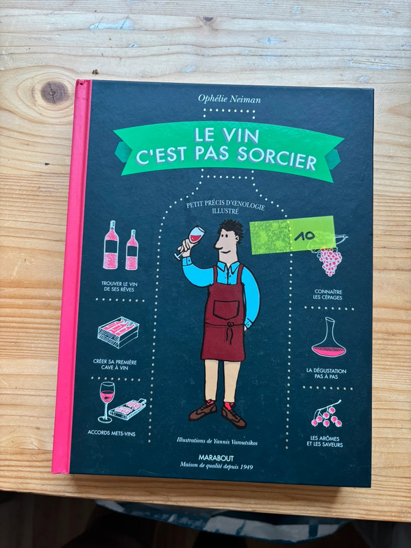 Livre le vin c’est pas sorcier