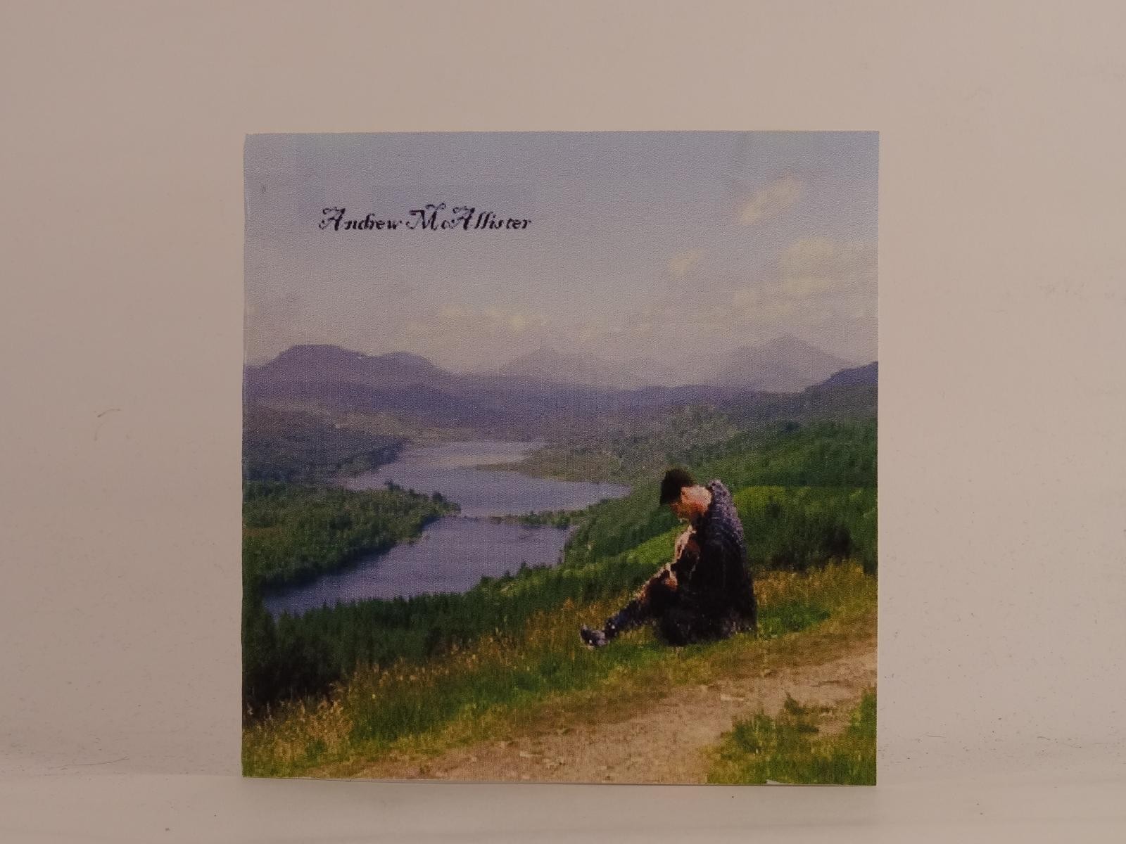 ANDREW MCALLISTER EN ROUTE TO SCOTLAND (483) 10 Track Promo CD Album plus Pictur