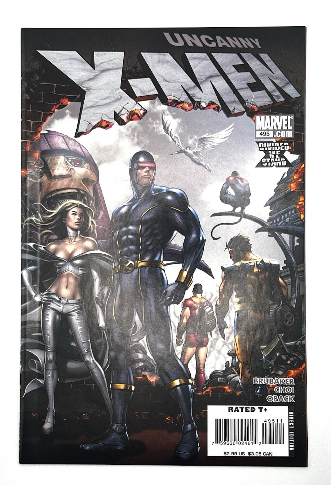 Uncanny X-Men 495 MOLTO BELLO diviso We Stand Marvel Comics 2008