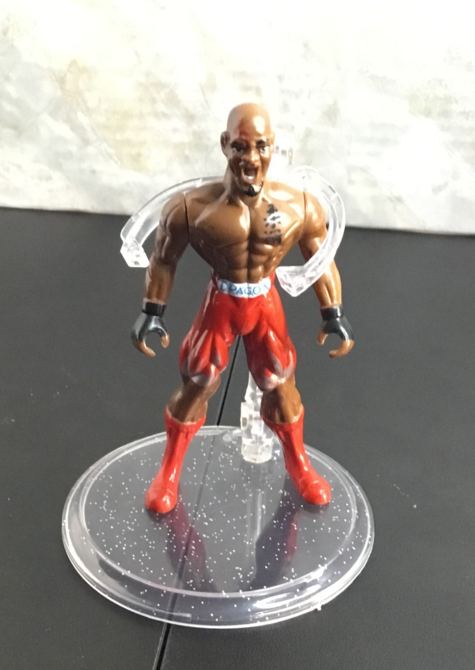 Extreme Fighting X-Treme Action Wrestling Figure - Marrone/Rosso - Sciolto - 1999