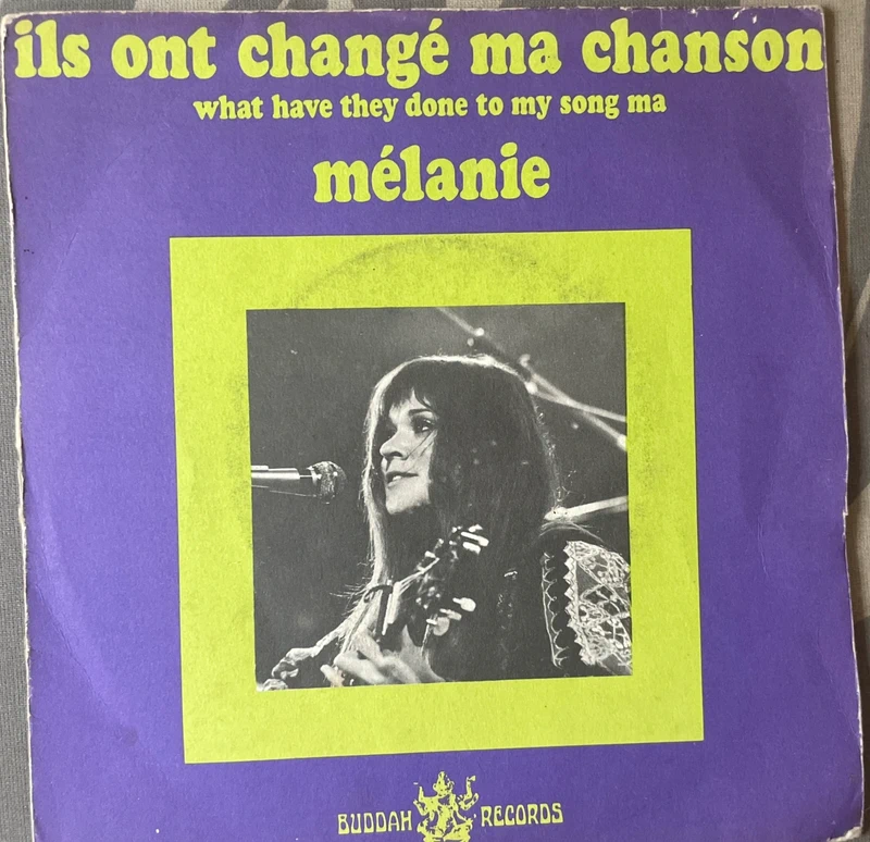 45t - Melanie - Ils ont change ma chanson