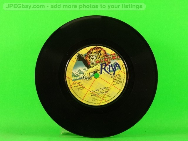 STEWART,ROD YOUNG TURKS (PLAIN SLEEVE) (1) (137) 7" WB