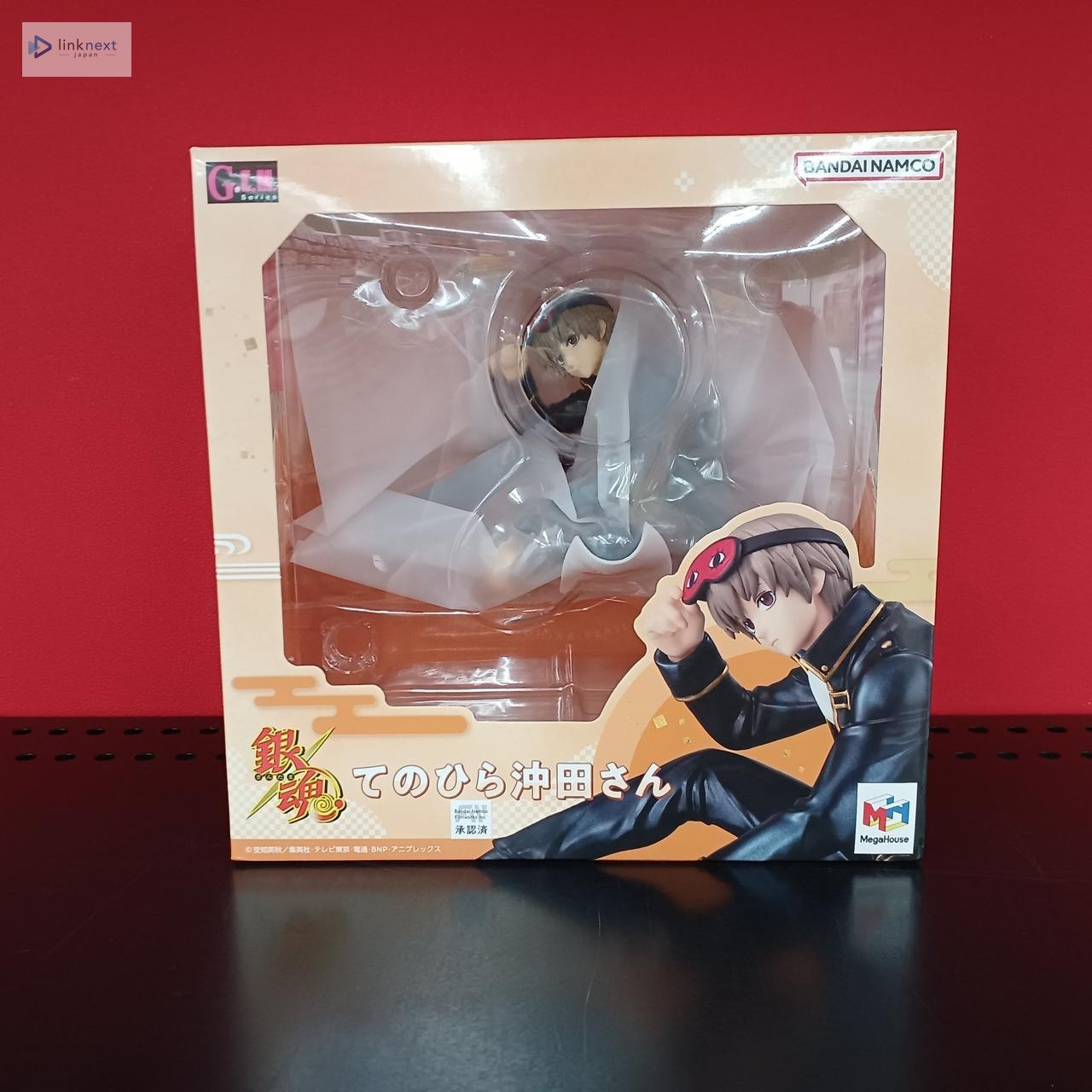 MEGAHOUSE Gintama Okita (taglia palma) figurina da collezione, in scatola, mai aperta