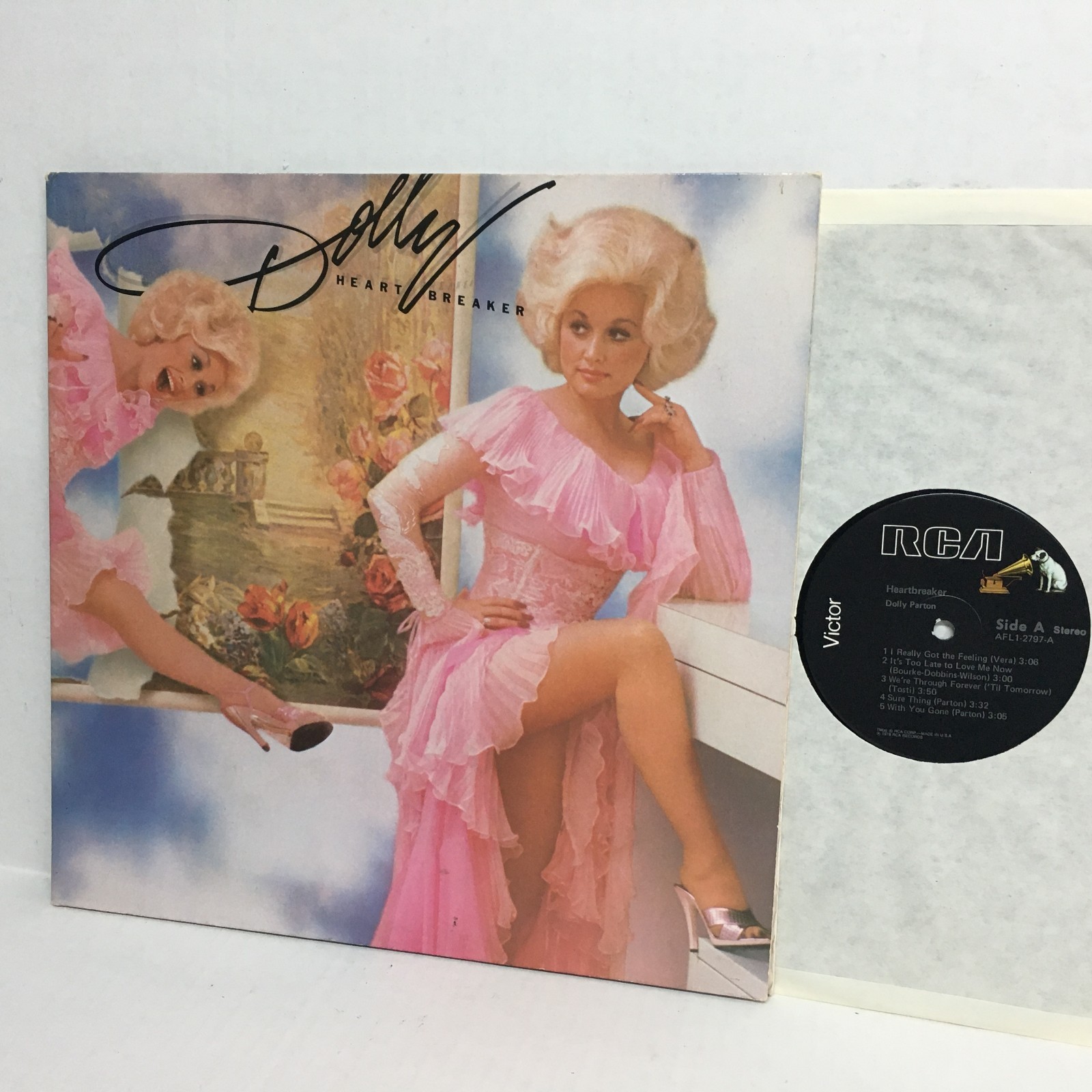 DOLLY PARTON HEART BREAKER 33 RPM LP RCA  RECORDS, 1978 EXCELLENT VINYL