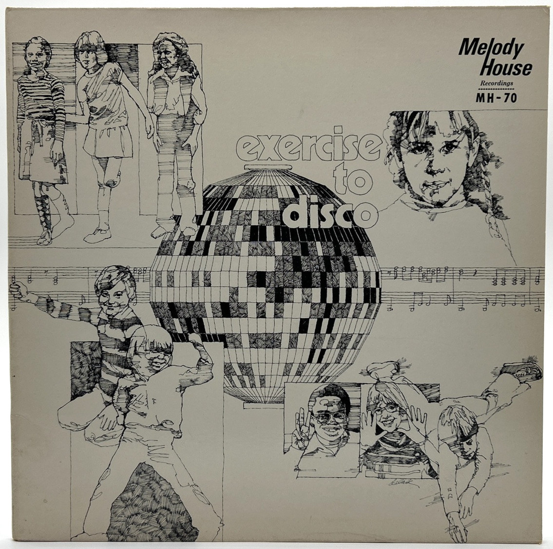 "Exercise to Disco" LP 1977 Melody House ‎– MH-70