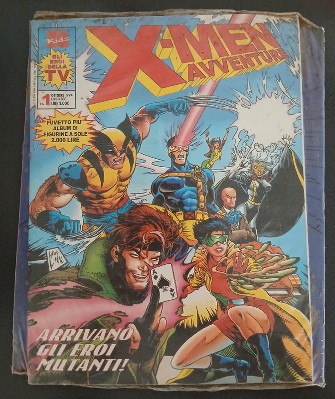 X-men avventure n. 1 (blisterato con album)