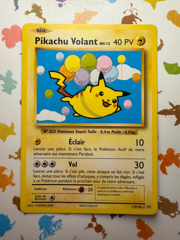 Pikachu Volant 110/108