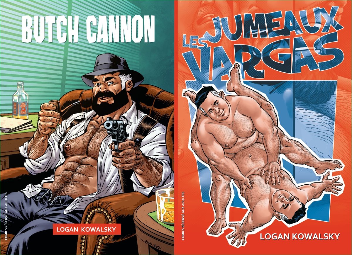 Butch CANNON/Vargas Twins par Logan Kowalsky - Comics double featured