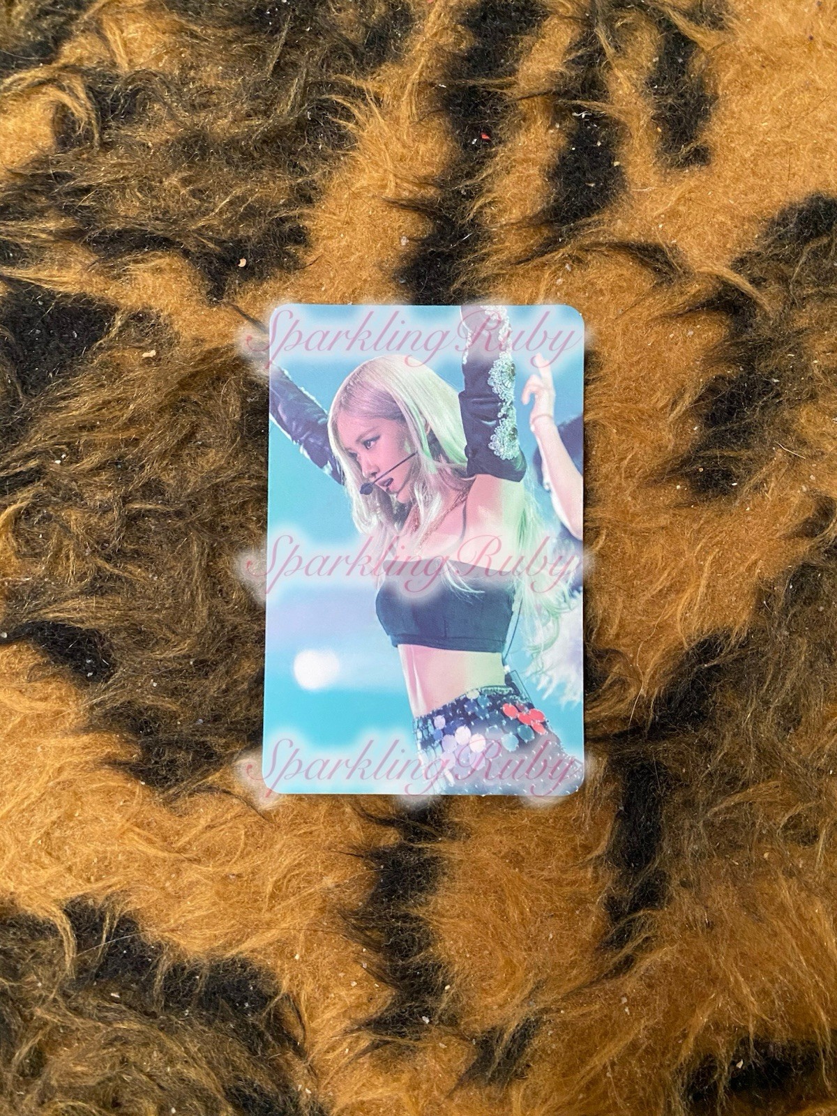 Cartolina fotografica DVD Blackpink Rosé The Show Tour