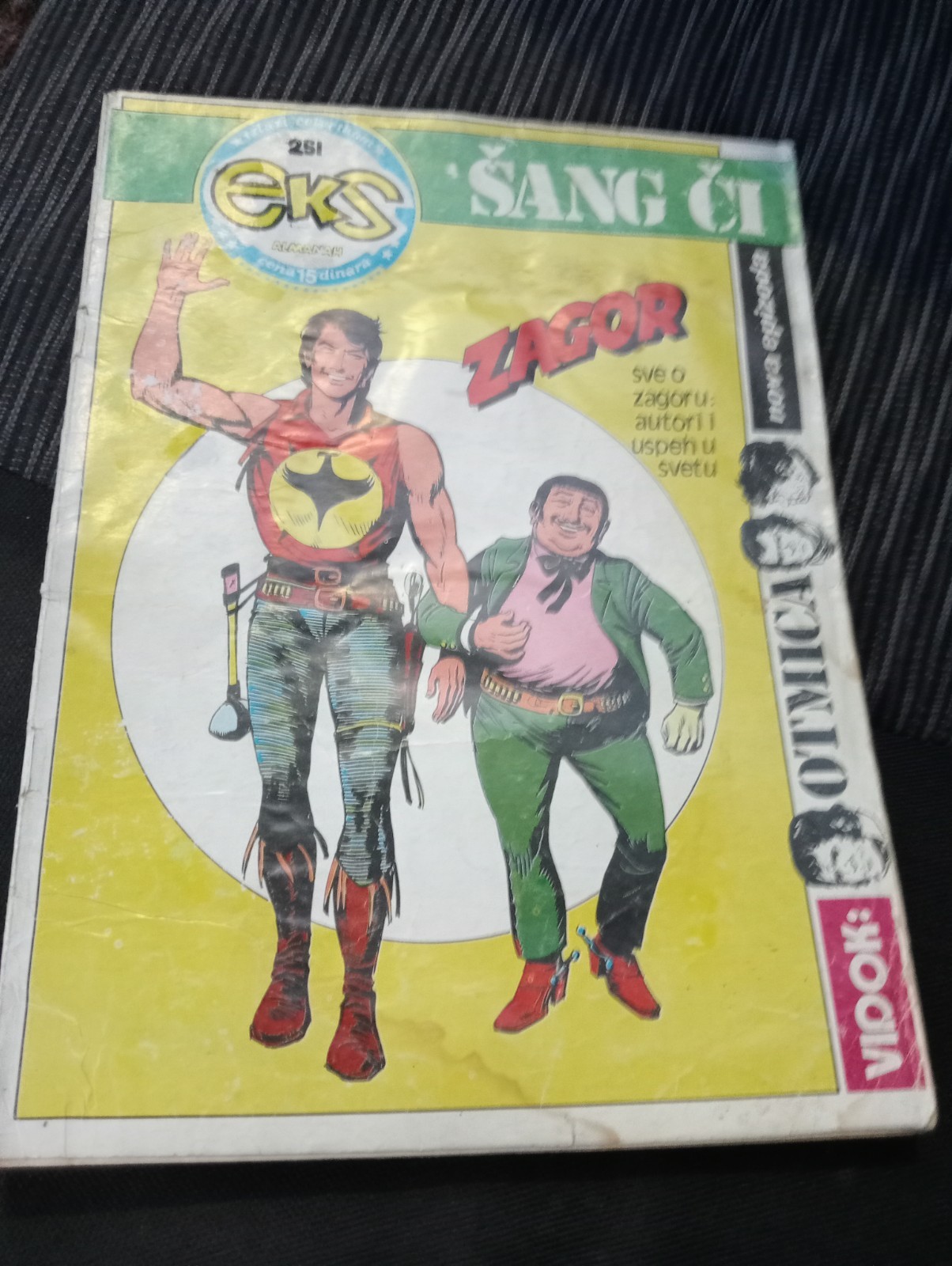 ZAGOR CROAZIA ALBO DI GRANDE FORMATO EKS 251 NUMERO UNICO RARO