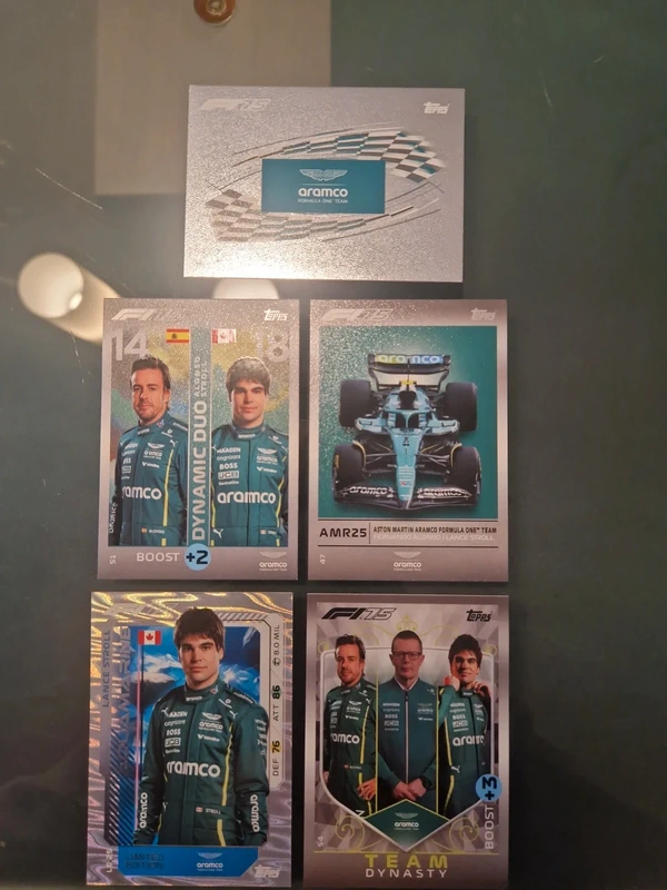 Aston Martin Aramco Formula 1 Turbo Attax 2025